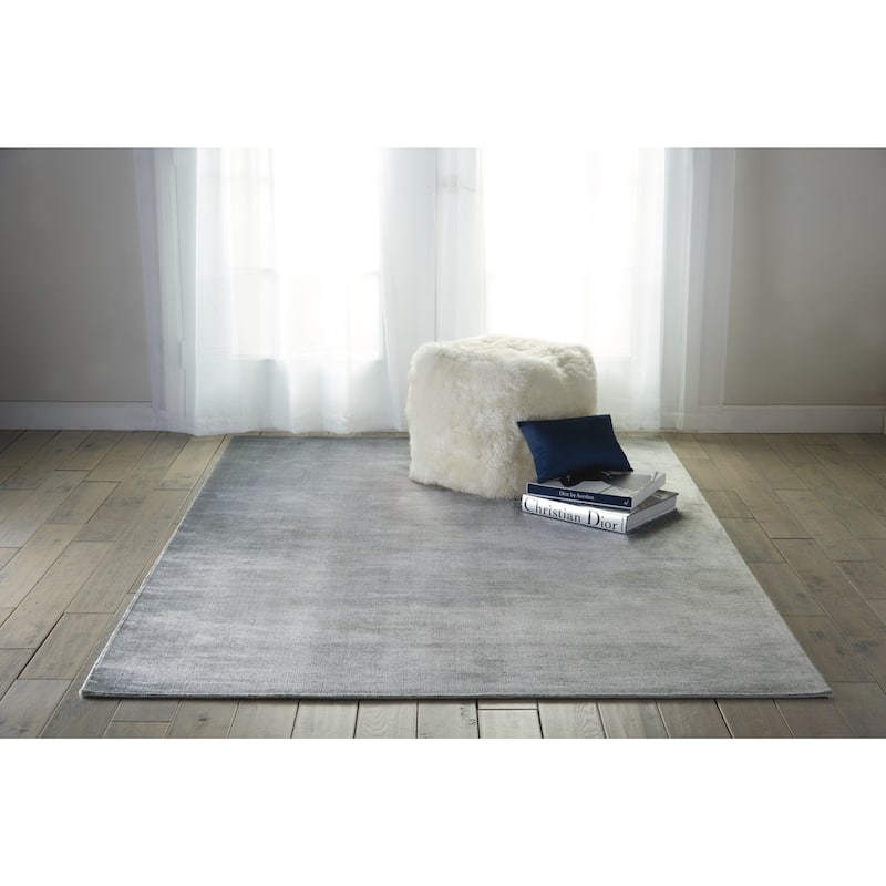 Nourison Starlight Area Rug - 5'3" x 7'5" - Ivory/Silver - Runner/Rectangle