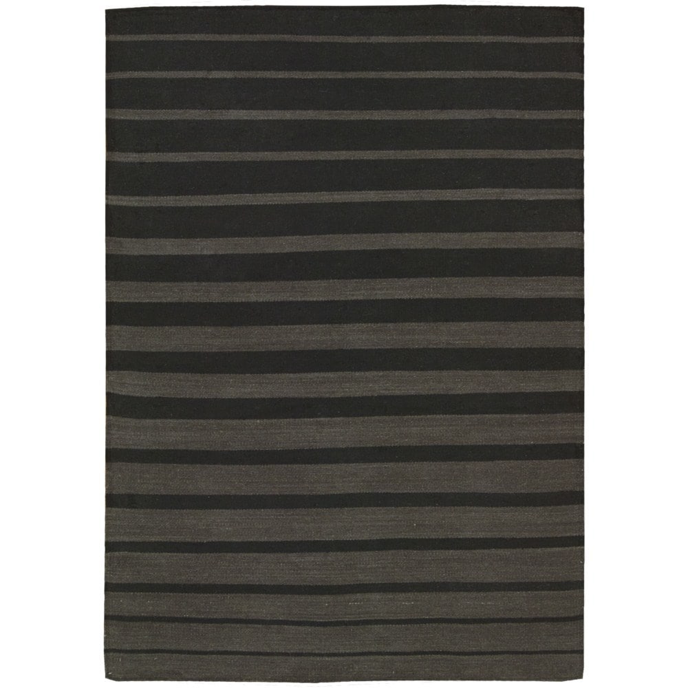 Calvin Klein Ankara Iron Gradient Stripes Area Rug (53 X 75)