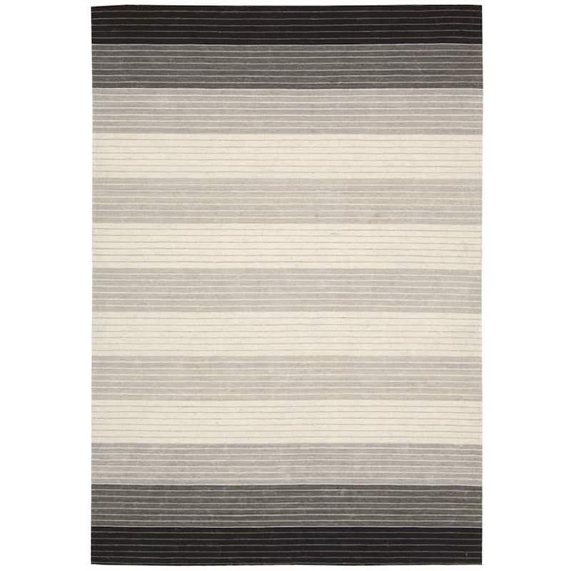 Griot Area Rug - 5' 3" x 7' 5" - Black