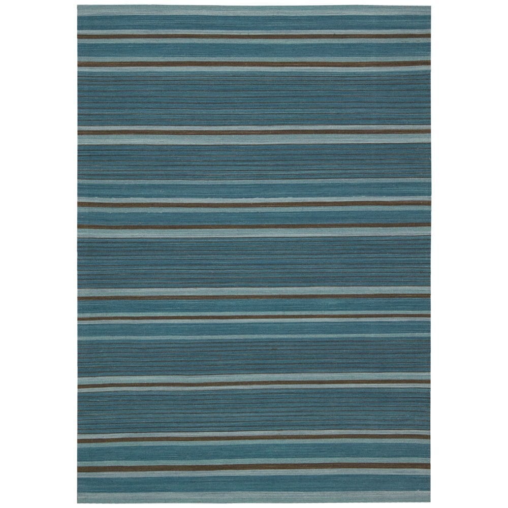 Kathy Ireland Home Griot Turquoise Rug By Nourison (8 X 106)