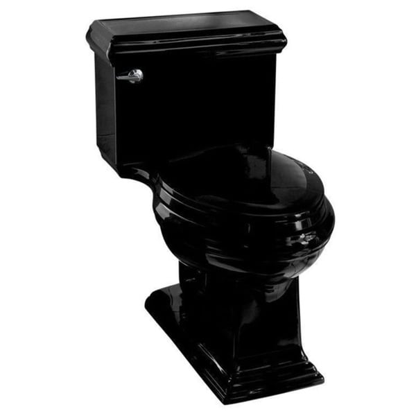 Kohler Memoirs Comfort Height 1piece Black Toilet Free Shipping