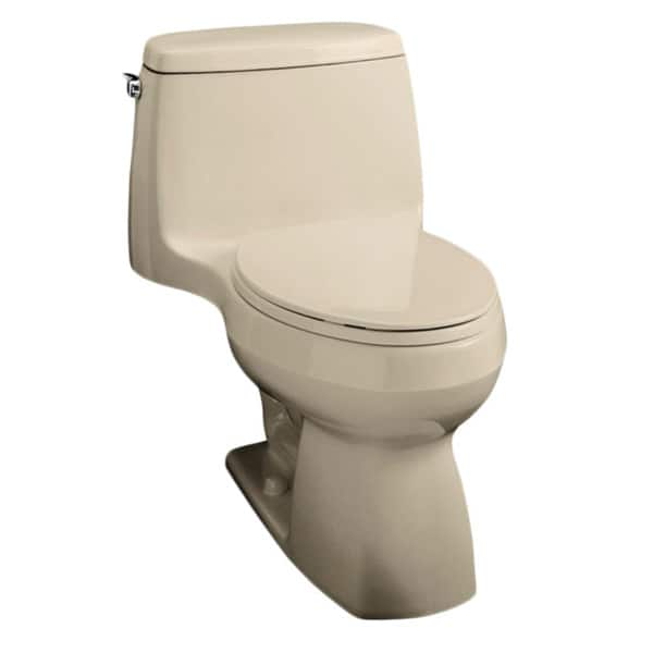 Shop Kohler Santa Rosa Comfort Height 1 Piece 1 28 Gpf Sandbar