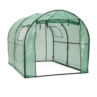 Polytunnel with Reinforced Cover - Free Shipping Today - Overstock.com ...