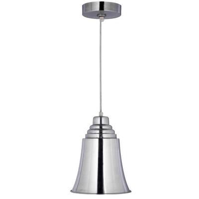 Benton Brushed Steel 1-light Mini Pendant