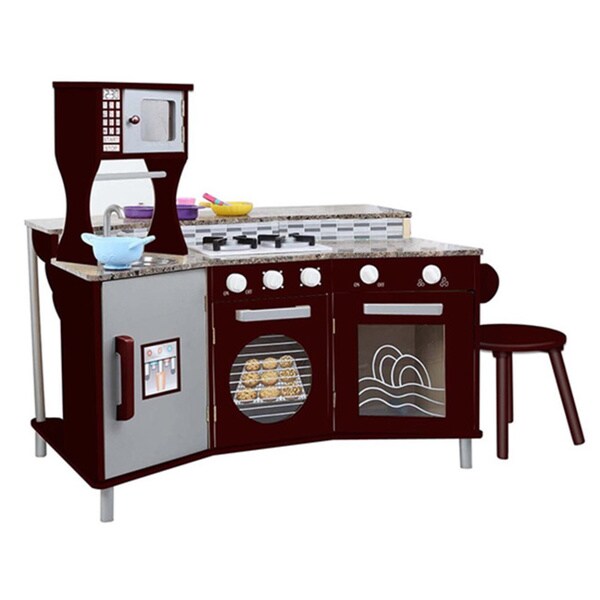 little chef deluxe wooden kitchen