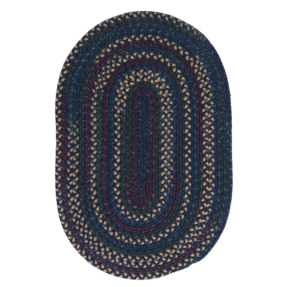 Horizon Multicolored Reversible Braided Rug (3 X 5)