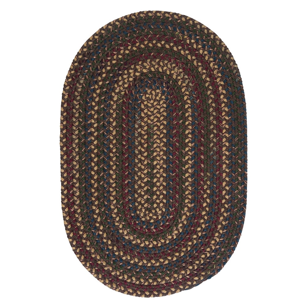 Horizon Multicolored Reversible Braided Rug (3 X 5)