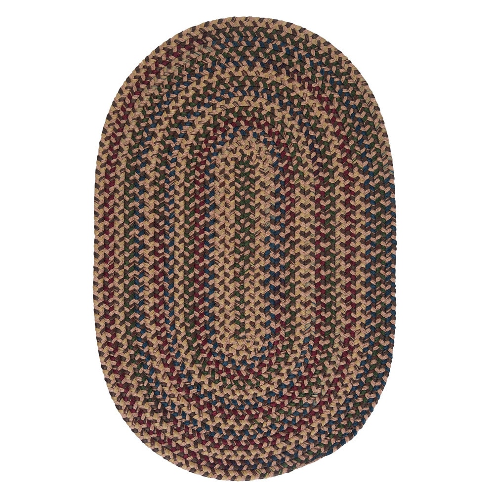 Horizon Multicolored Reversible Braided Rug (3 X 5)