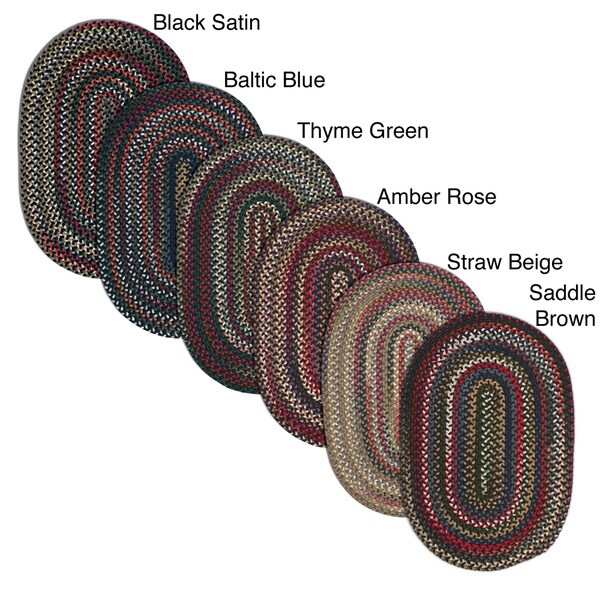 Aurora Braided Reversible Rug USA MADE - 8' x 10'