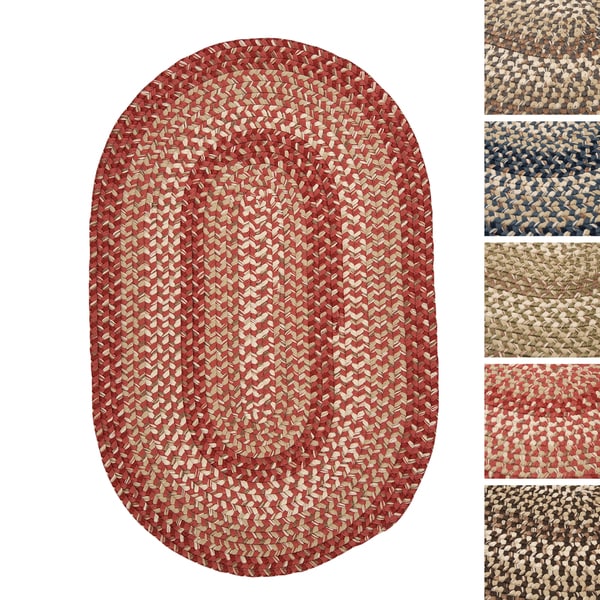 Weston Indoor/Outdoor Braided Reversible Rug USA MADE - 8' x 10'