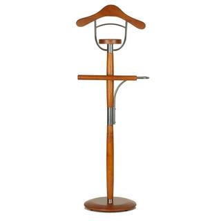 Cortesi Home Asheton Wood Base Executive Suit Rack Valet Stand Cortesi Home Asheton Wood Base Executive Suit Rack Valet Stand Free Shipping Today 8931788
