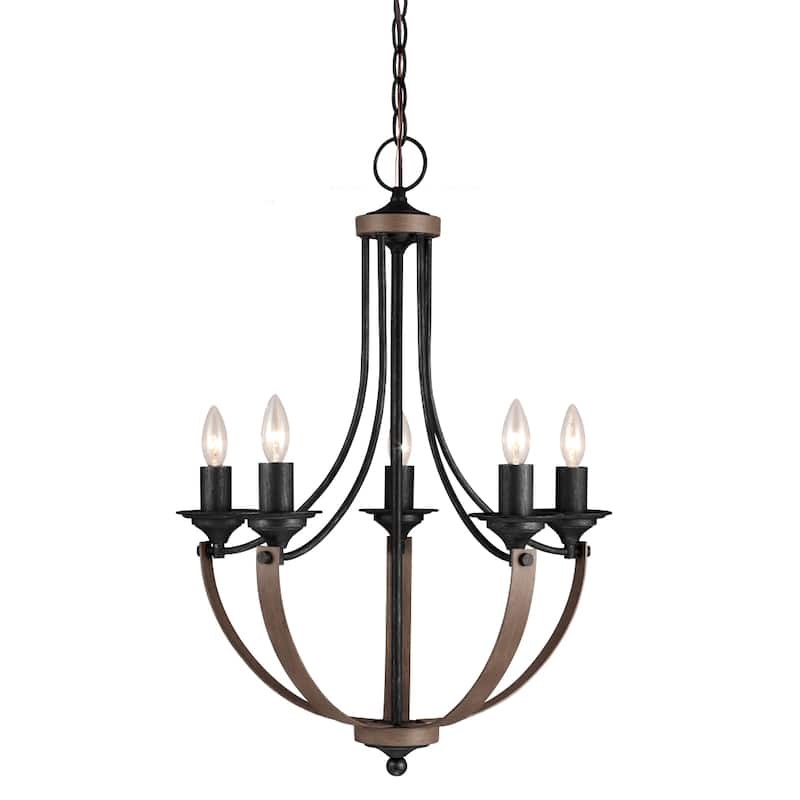Corbeille 5-light Stardust Candelabra Chandelier