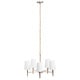 preview thumbnail 2 of 9, Driscoll 5-light Single-tier Chandelier