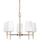 preview thumbnail 1 of 9, Driscoll 5-light Single-tier Chandelier