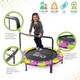 Pure Fun 48-inch Super Jumper Kids Trampoline with Handrail - Thumbnail 14