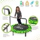 Pure Fun 48-inch Super Jumper Kids Trampoline with Handrail - Thumbnail 2