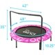 Pure Fun 48-inch Super Jumper Kids Trampoline with Handrail - Thumbnail 3