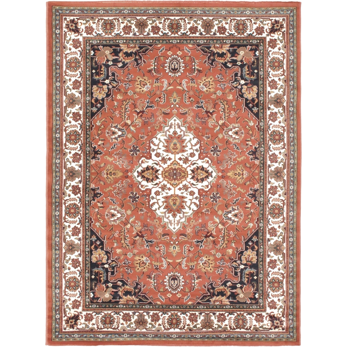 Medallion Copper Area Rug (56 X 76)