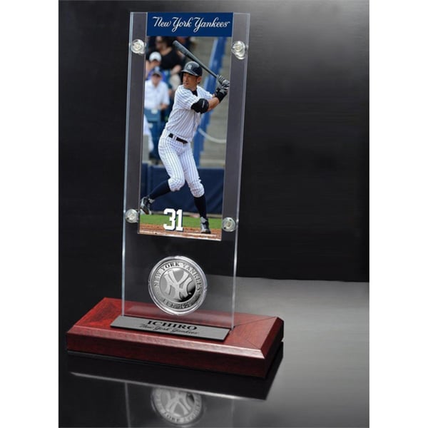 Ichiro Suzuki Ticket Minted Coin Desk Top Acrylic  