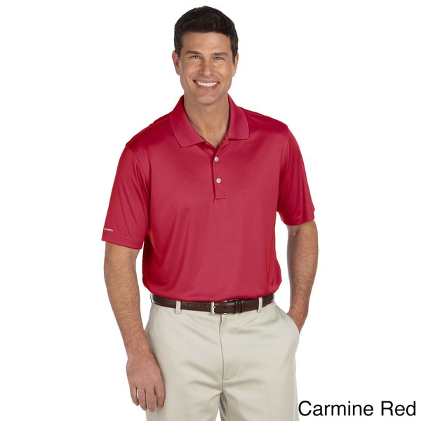 Shop Ashworth Men's Performance Interlock Solid Polo Shirt - On Sale ...