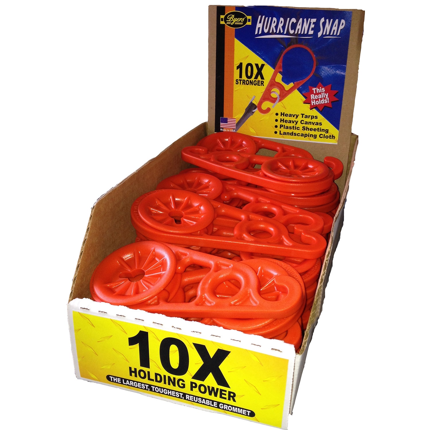 Hurricane Snaps Tarp Grommets (30 piece Box)