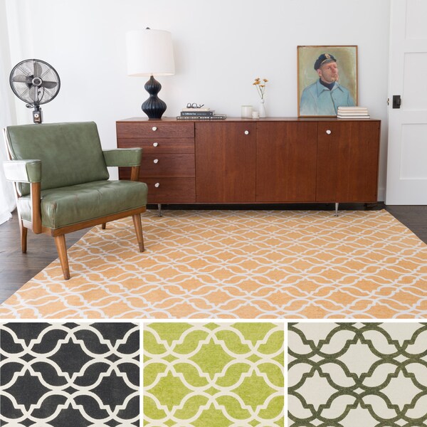 Flatweave Ledbury Moroccan Cotton Rug (5'0 x 7'6)