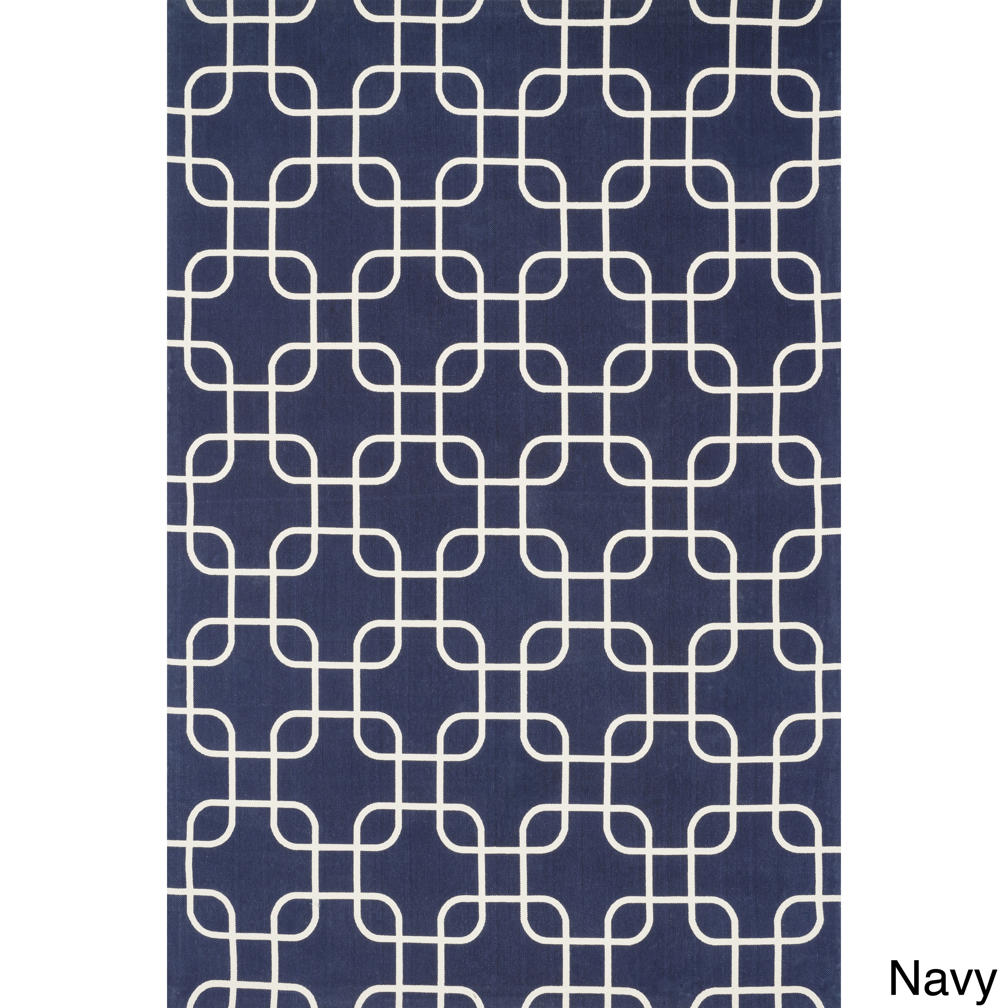 Flatweave Ledbury Retro Cotton Rug (50 X 76)