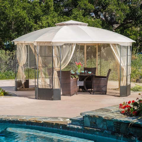 Westerly Camel Gazebo by Christopher Knight Home