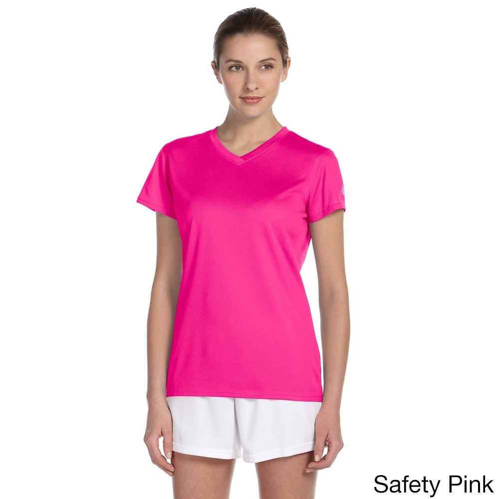 new balance pink t shirt