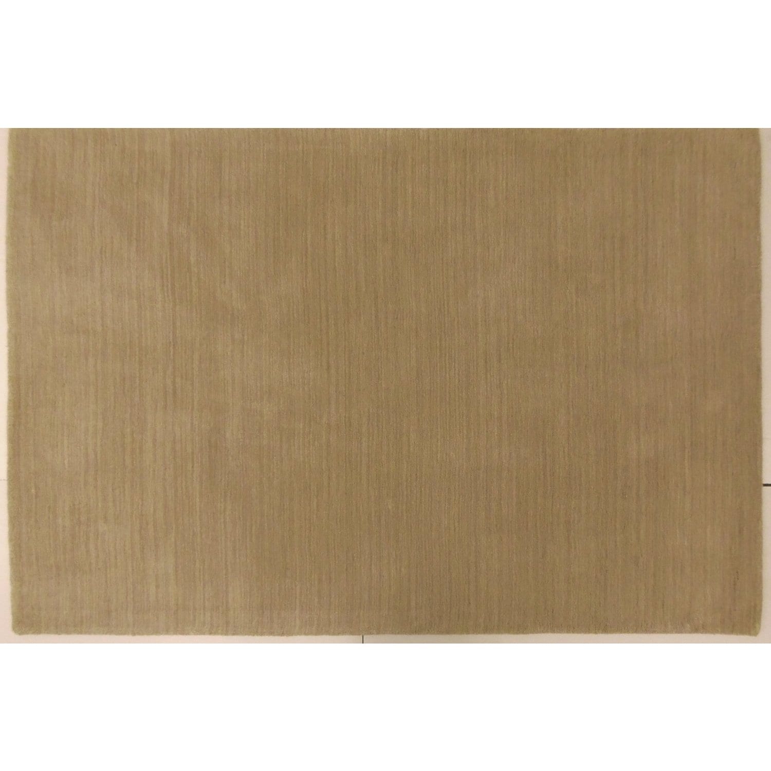 Orient Originals, Inc. Celebration Wool Solid Beige Area Rug (8 X 10) Beige Size 8 x 10