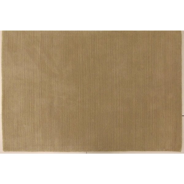 Celebration Wool Solid Linen Area Rug - 4' x 6'