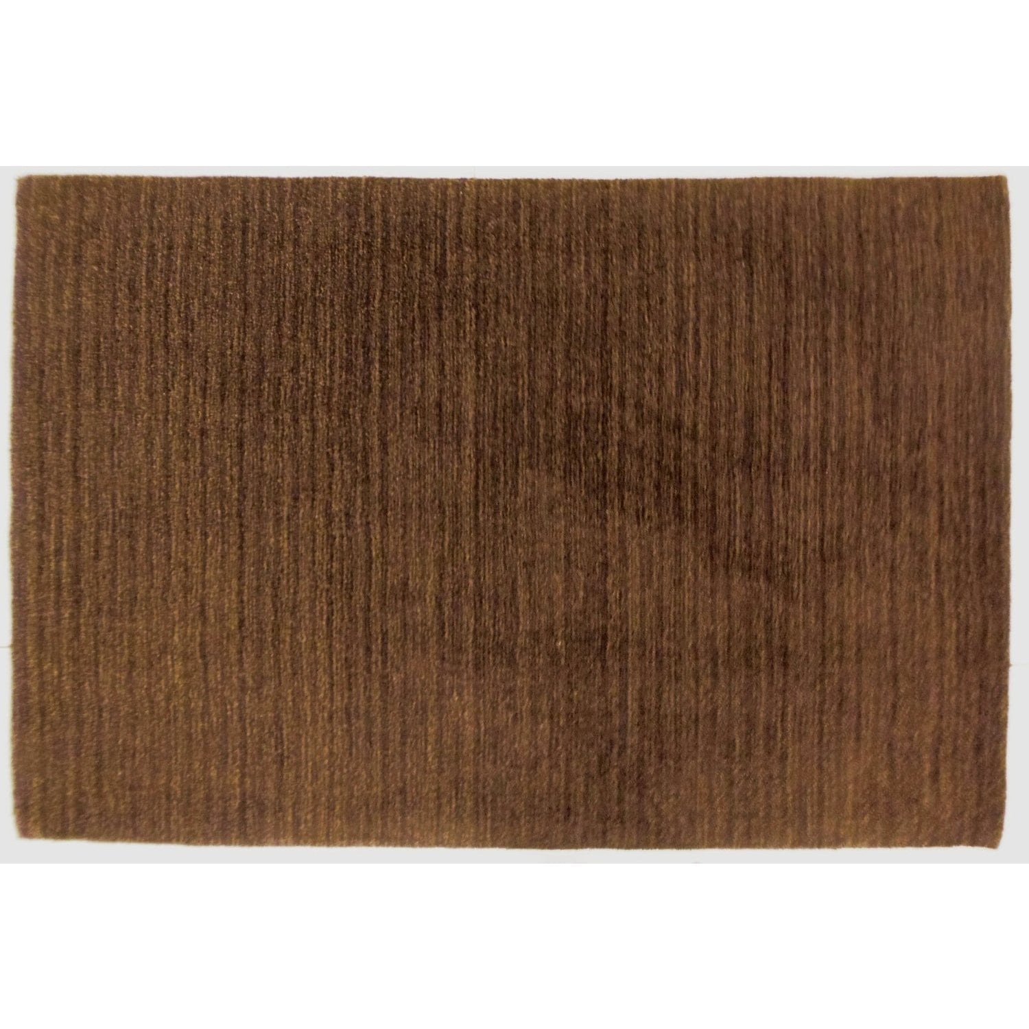 Celebration Wool Solid Chocolate Area Rug (6 X 9)