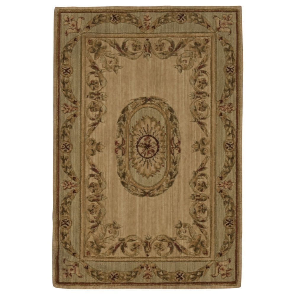 Nourison Vallencierre Beige Rug (2 X 3)