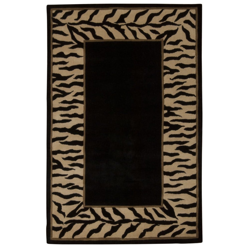 Nourison Dimensions Black Rug (19 X 29)