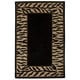 preview thumbnail 2 of 1, Nourison Dimensions ND25 Hand-tufted Area Rug 8' x 11" - Black - Rectangle