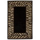 preview thumbnail 3 of 1, Nourison Dimensions ND25 Hand-tufted Area Rug 7'6" x 9'6" - Black - Rectangle