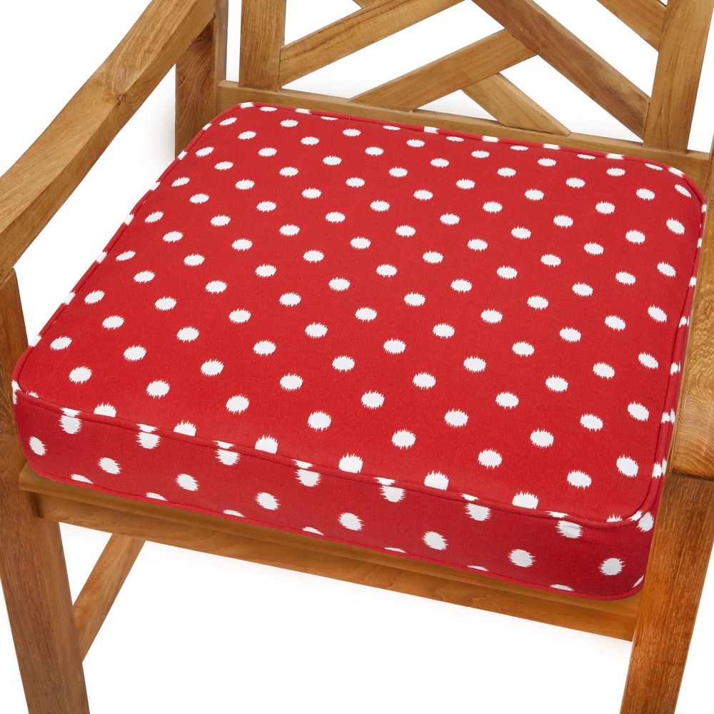 Sorra Home Grey Dots 60-inch Indoor/ Outdoor Corded Bench Cushion