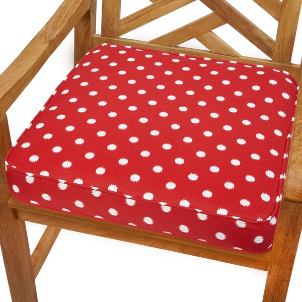 Polka dot chair discount cushions