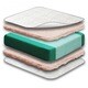 preview thumbnail 3 of 6, Sealy Soybean Everedge Foam-core Crib Mattress with Waterproof Cover - almond