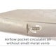 preview thumbnail 6 of 6, Sealy Soybean Everedge Foam-core Crib Mattress with Waterproof Cover - almond