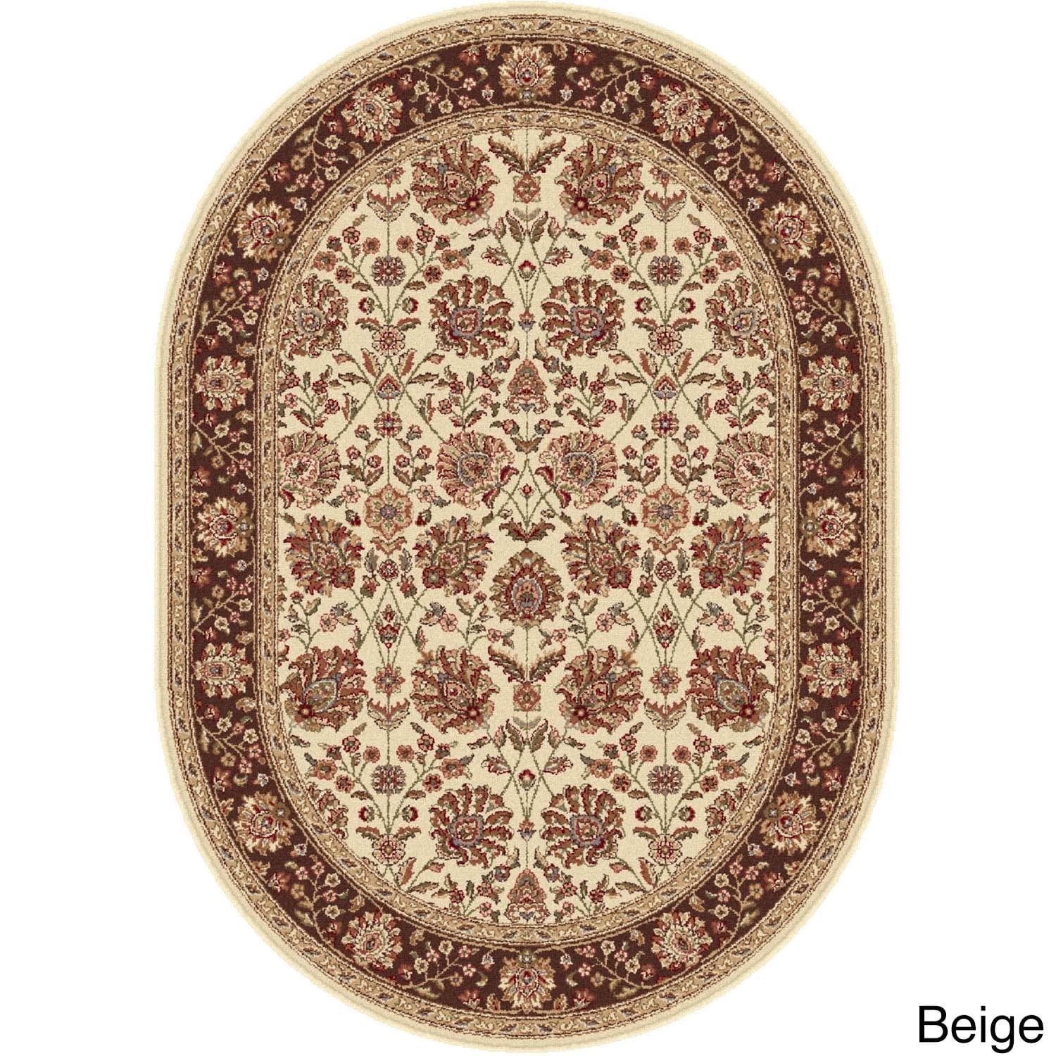 Rhythm 105332 Transitional Area Rug (5 3 X 7 3 Oval)