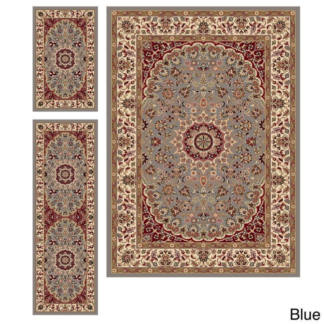 Rhythm 105390 3 piece Transitional Area Rug Set