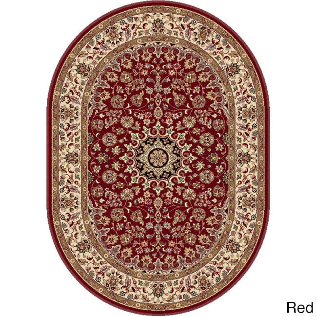 Rhythm 105390 Transitional Area Rug (5 3 X 7 3 Oval)