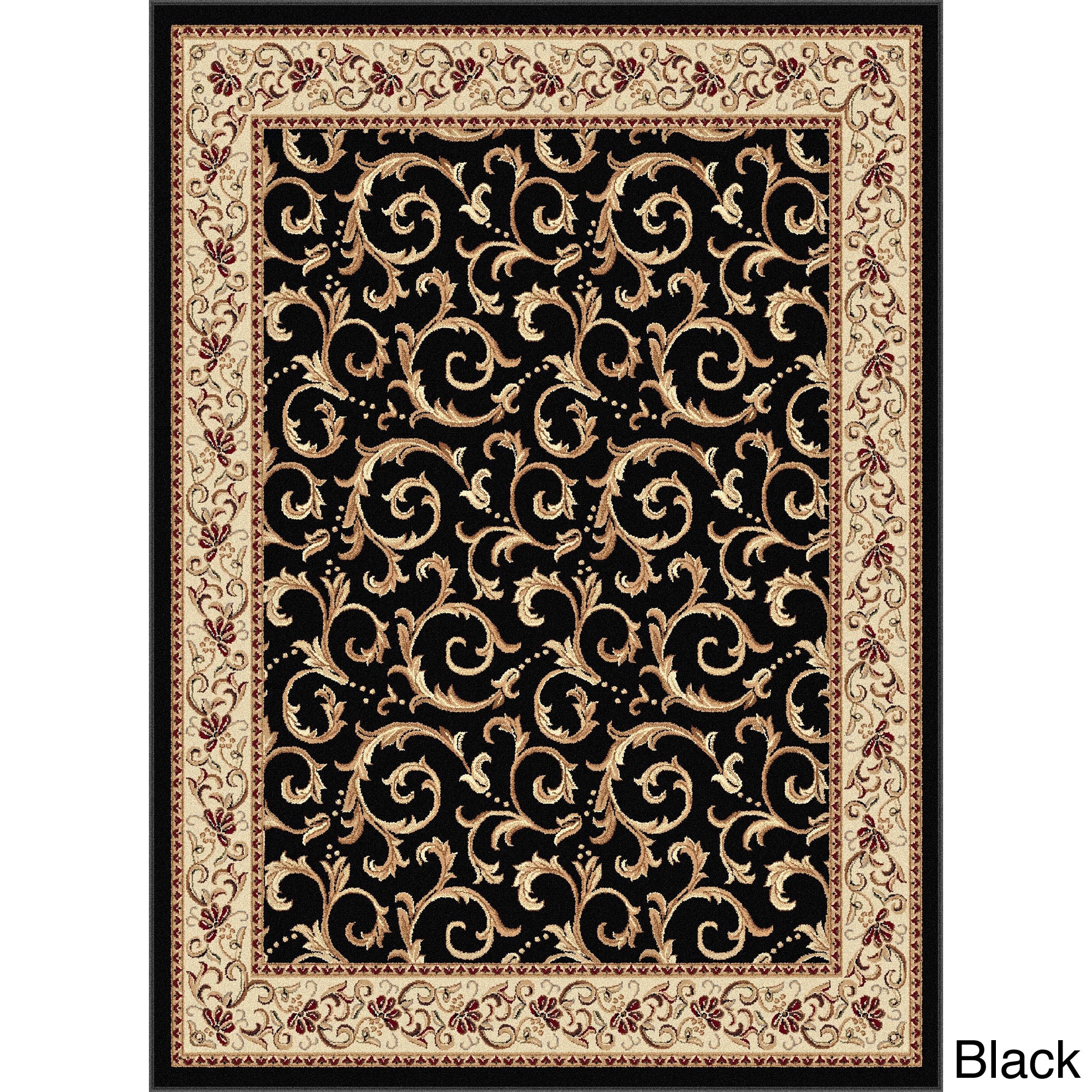 Rhythm 105400 Transitional Area Rug (5 X 7) (Varies based on option selectedSecondary Colors Beige, green, blueShape RoundTip We recommend the use of a non skid pad to keep the rug in place on smooth surfaces.All rug sizes are approximate. Due to the d