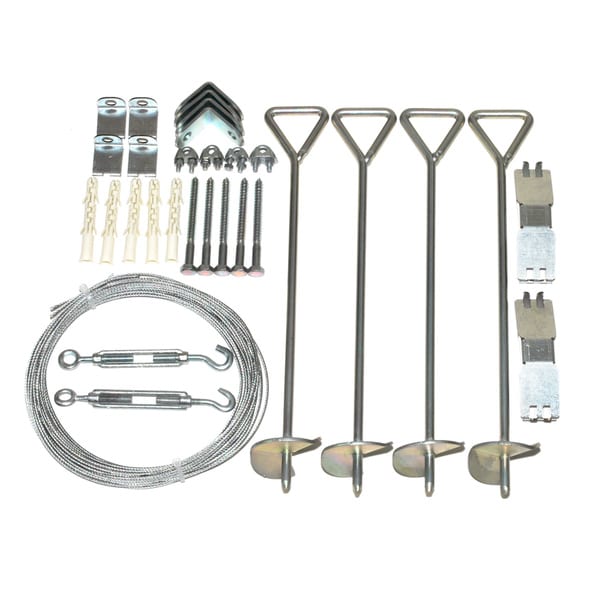 Palram Anchoring Kit for Snap and Grow Greenhouses   16152708