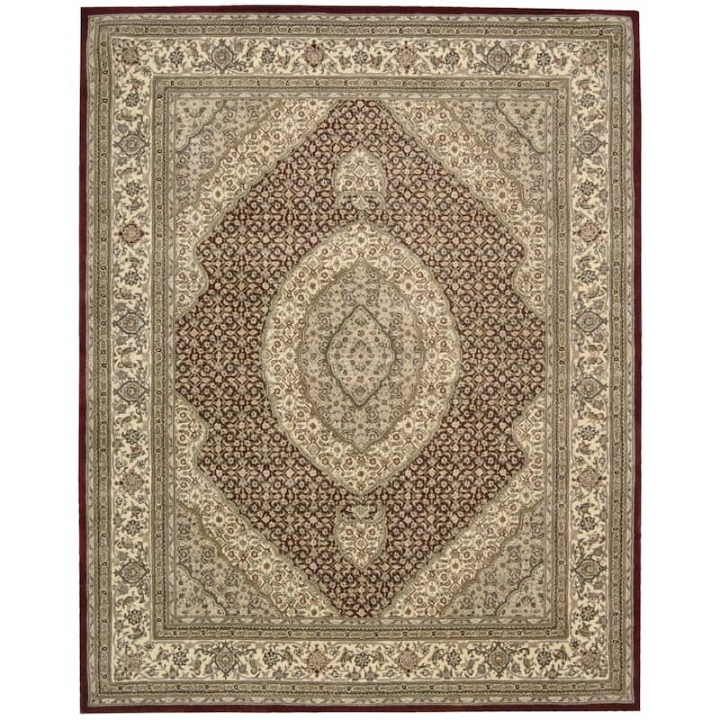 Nourison Hand-tufted 2240 Area Rug - 7'9" x 9'9" - Beige - Rectangle
