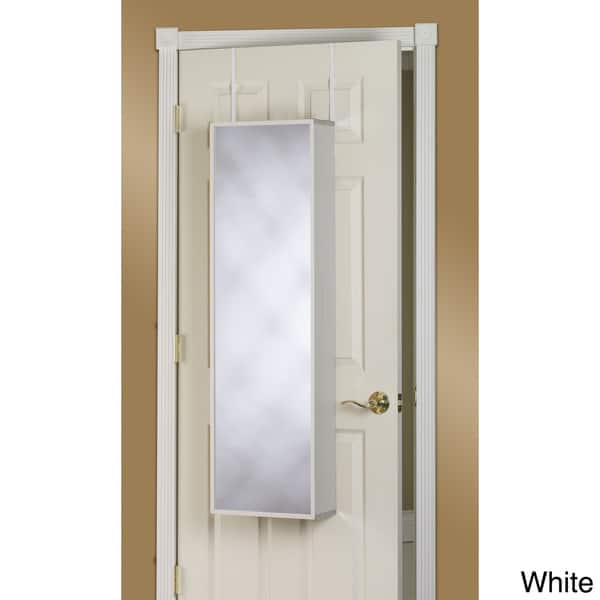 Shop Porch Den Buckman Over The Door Mirror Makeup Vanity