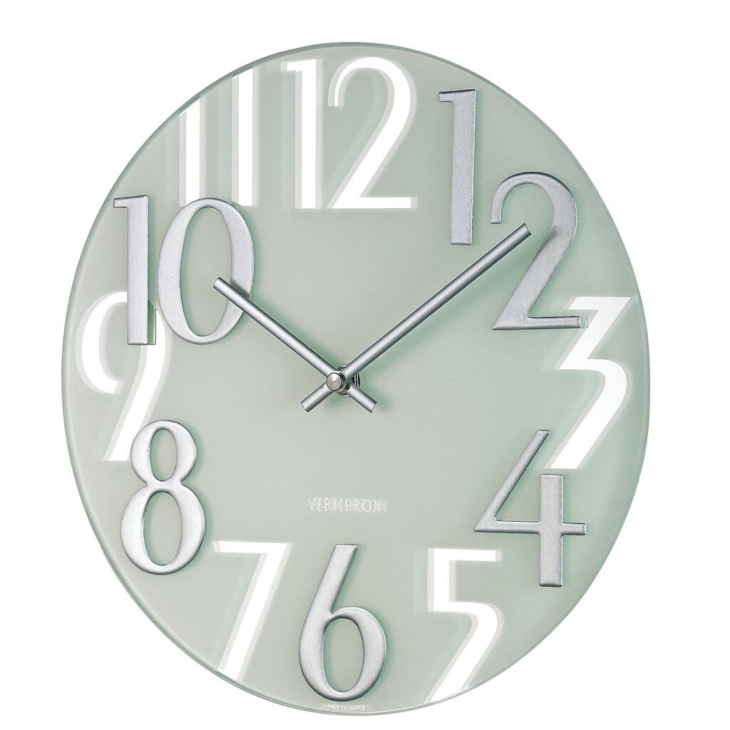 Hans Andersen Home Mirrored Numbers Wall Clock