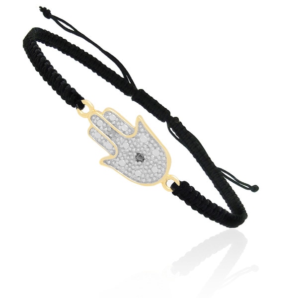 Black hamsa bracelet Clearance