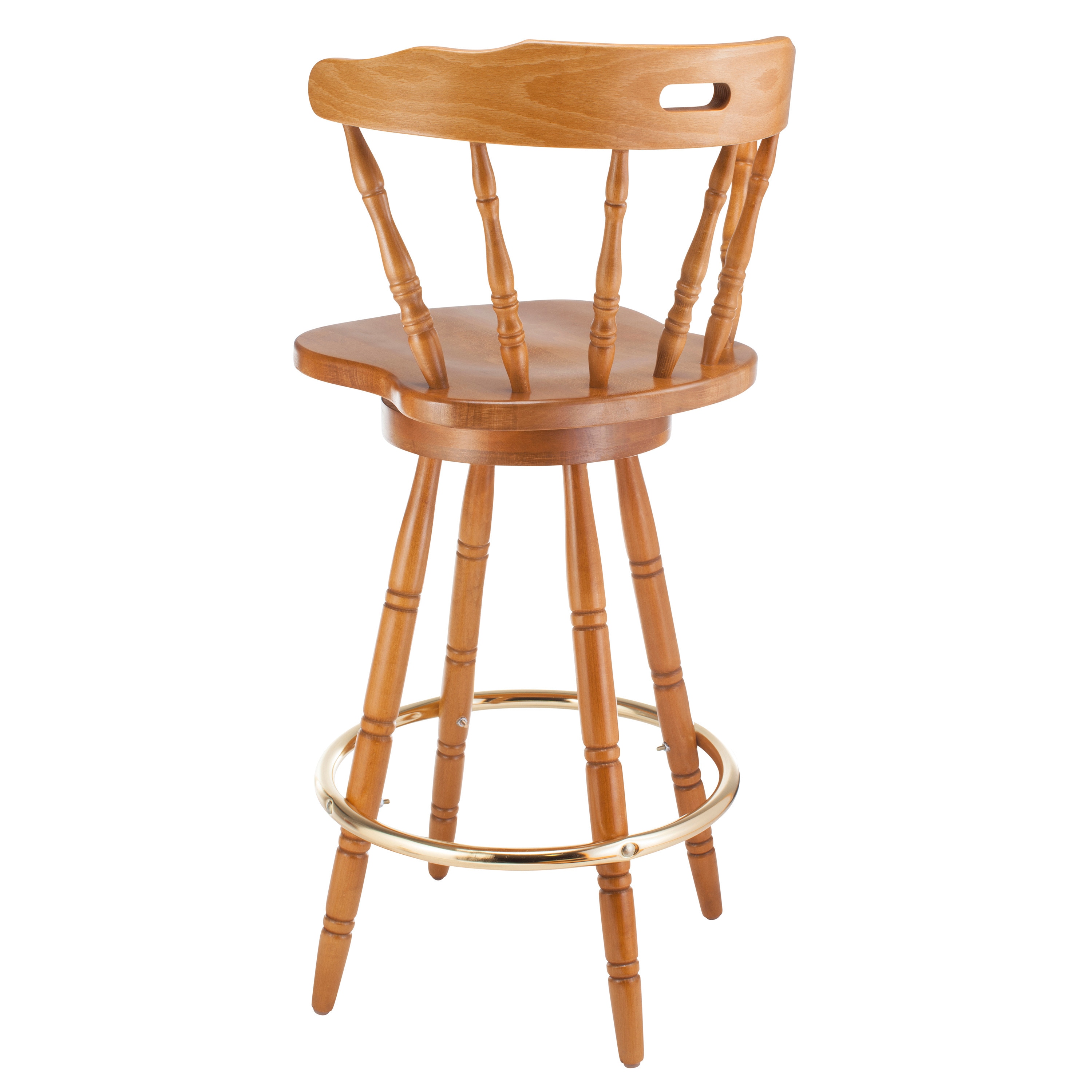 colonial swivel barstool